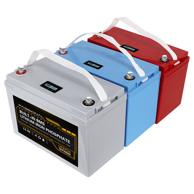 حزمة بطارية ليثيوم LiFePO4 12V 100Ah لتخزين الطاقة ، رافعة شوكية كهربائية ، سكوتر E الدراجة