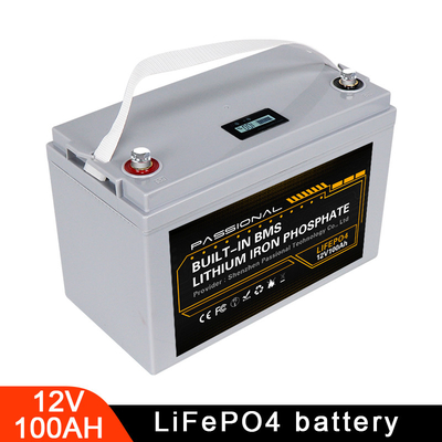 حزمة بطارية ليثيوم LiFePO4 12V 100Ah لتخزين الطاقة ، رافعة شوكية كهربائية ، سكوتر E الدراجة