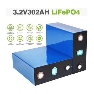 LFP 3.2v 302ah LiFePO4 خلية منشورية قابلة لإعادة الشحن مع دورات طويلة لـ ESS السكنية