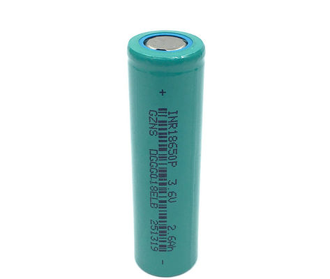 2600MAh NCM 3.7 فولت 3C 18650 خلية بطارية للأدوات الكهربائية للسيارات