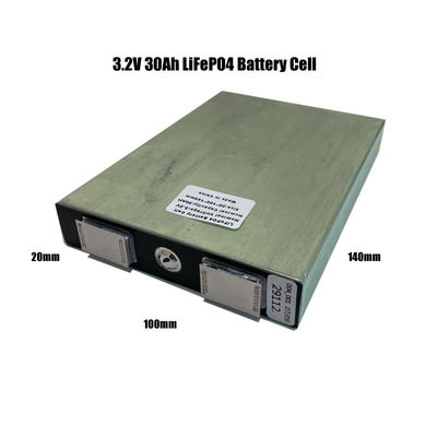 MSDS 3.2 V 30AH LiFePO4 بطارية ليثيوم حزمة بطارية EV لتخزين الطاقة الشمسية